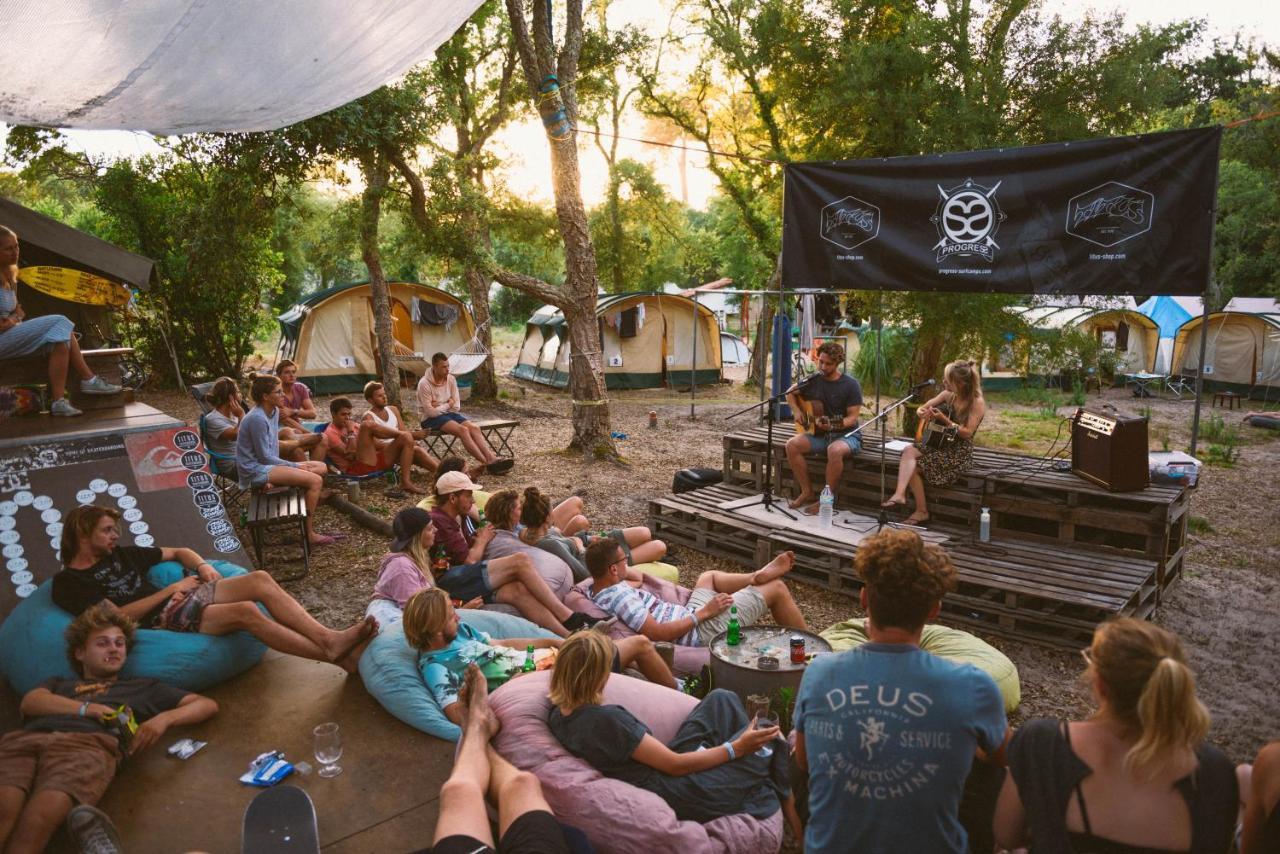 Progress Outdoor Surf Hostel Moliets-et-Maa Bagian luar foto